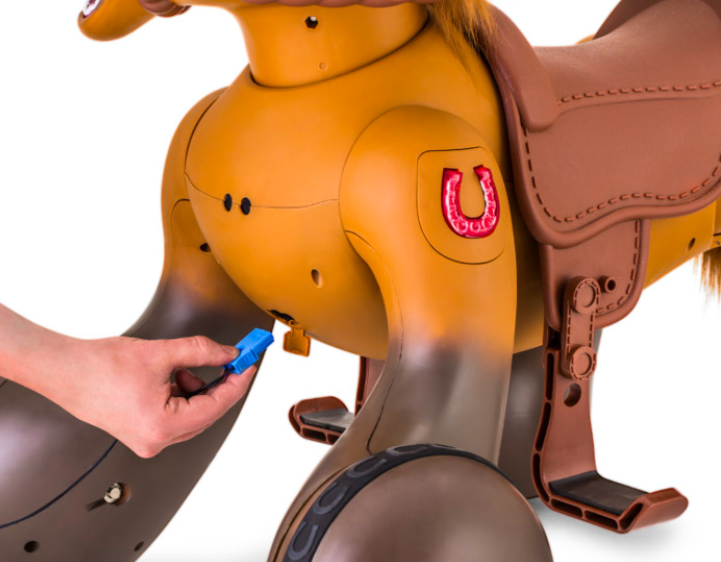 An Interactive Ride-On Pony Scooter
