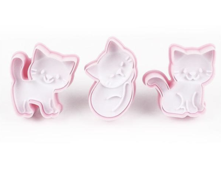 KITTY COOKIE CUTTER SET